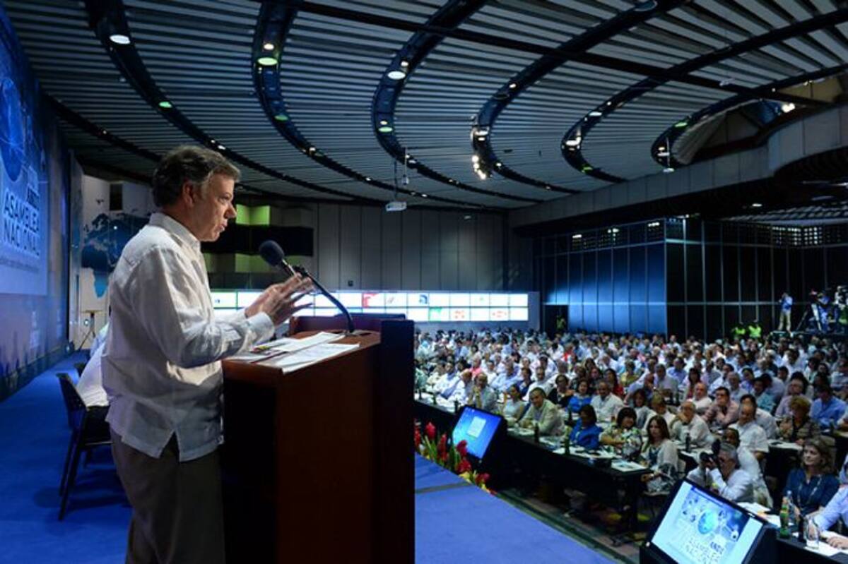 Juan Manuel Santos, presidente de la República. COLPRENSA