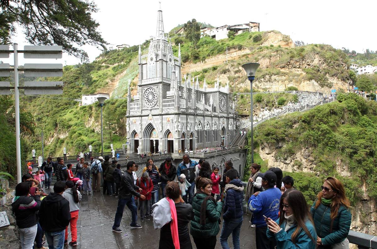 Santuario de Las Lajas. //Mauricio Dueñas.