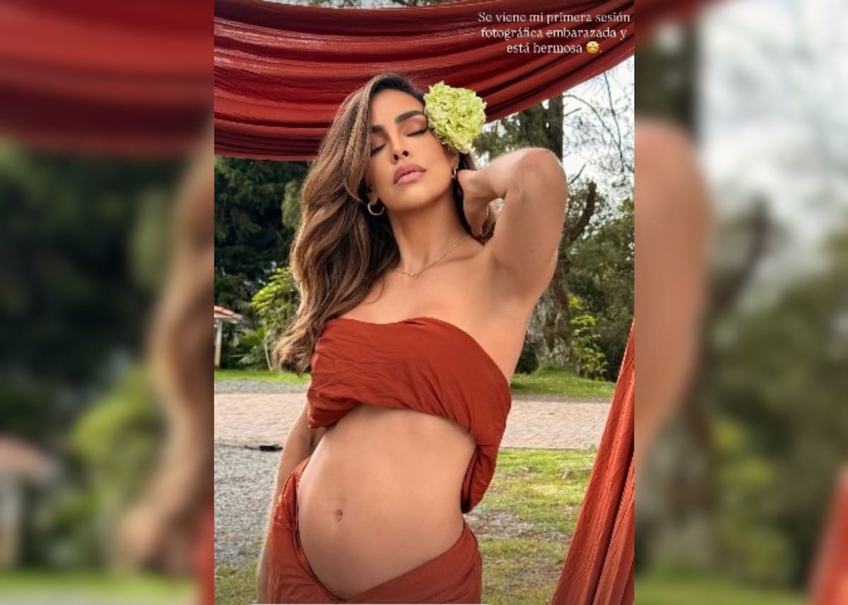 La historia del apodo que definió el nombre de la primera hija de Sara Corrales. // foto tomada de IG @saracorrales