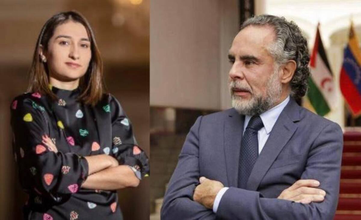 Laura Sarabia, exjefe de Gabinete, y Armando Benedetti, asesor político del presidente Gustavo Petro. // Foto: VANGUARDIA