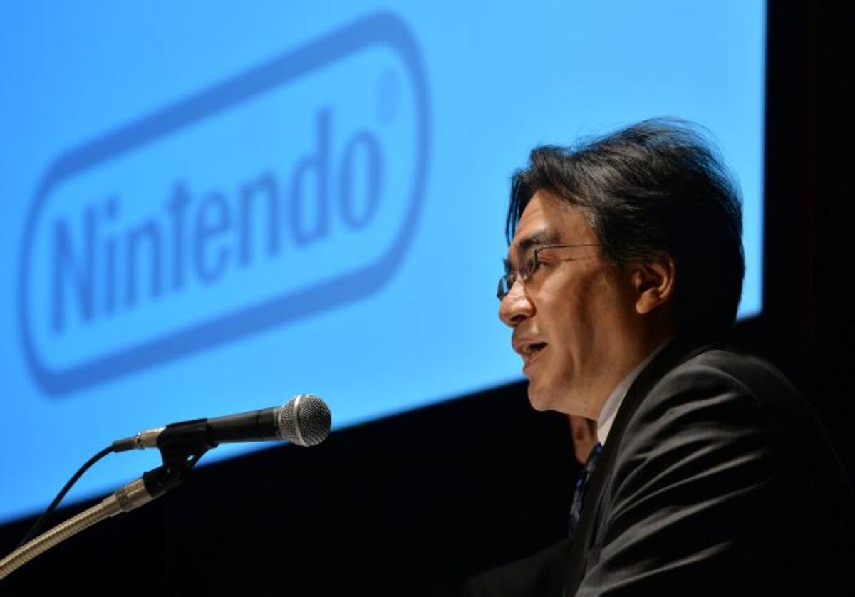 Satoru Iwata, presidente de la empresa Nintendo. AFP YOSHIKAZU TSUNO