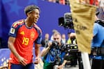 Video: Lamine Yamal, con un golazo, adelanta a España ante Arabia Saudita