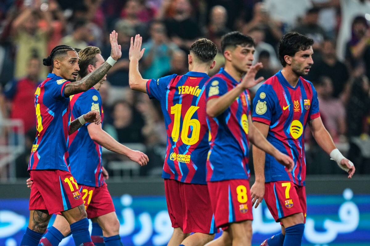 Barcelona vive un gran momento: reviven situación en la Supercopa de España