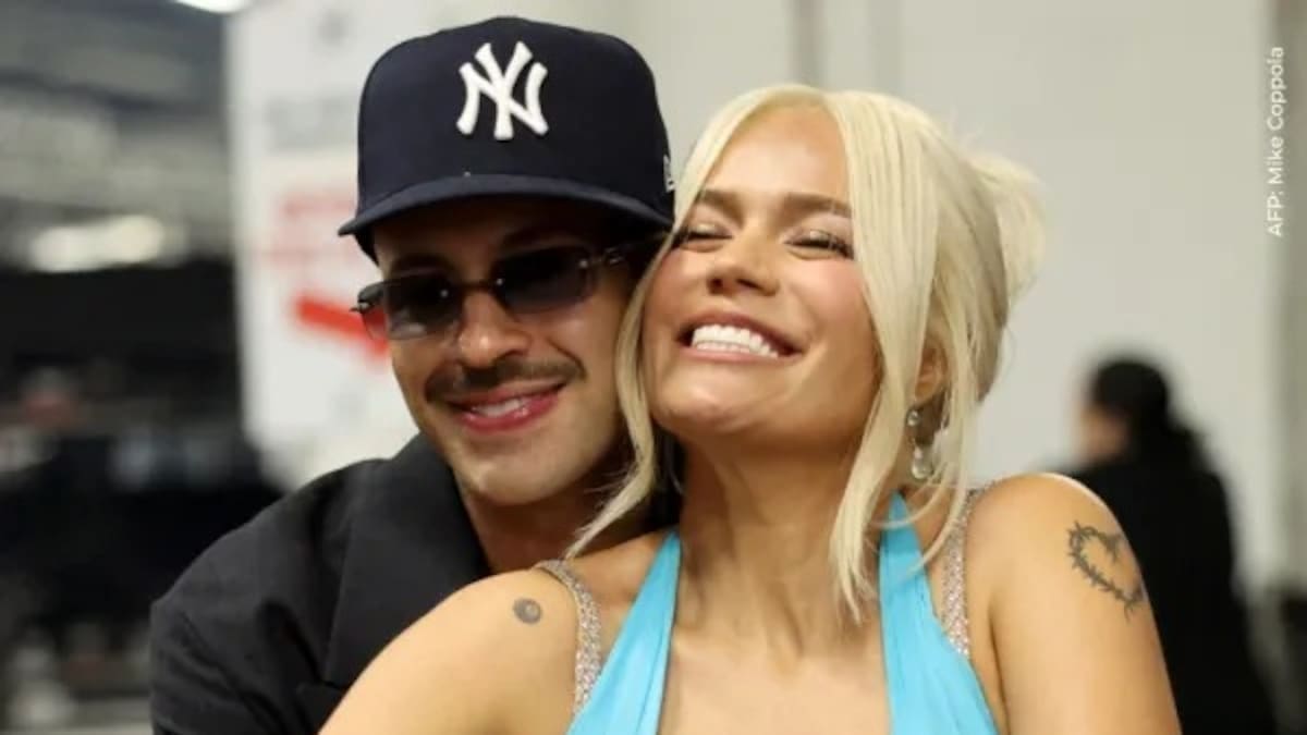 ¿Se acabó el amor? Karol G y Feid habrían puesto fin a su romance. //Foto: AFP.