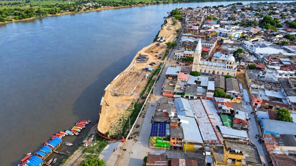 Se espera que el Malecón de Todos sea entregado antes de finalizar el mandato de Yamil Arana. // Foto: cortesía - Gobernación de Bolívar
