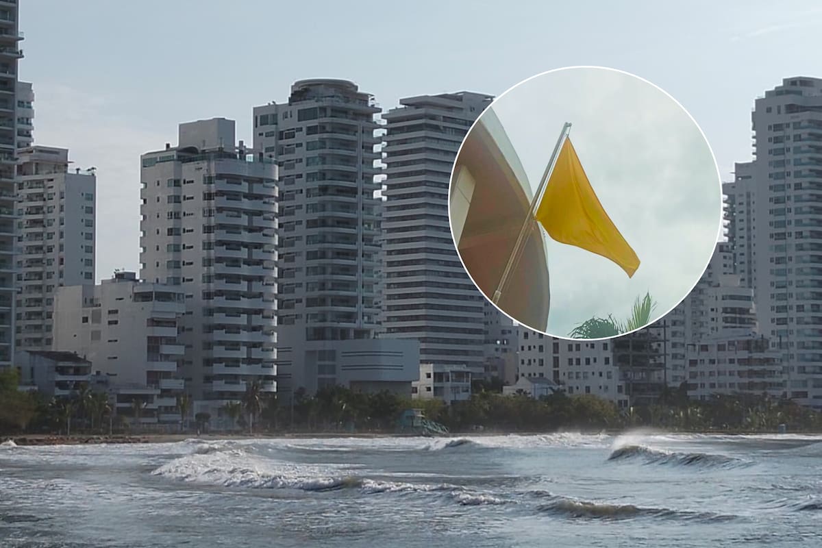 Frente frío en el Caribe mantiene medidas preventivas en Cartagena