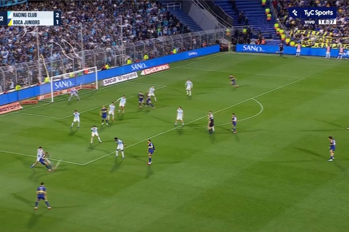 Video: la increíble asistencia de Sebastián Villa en la remontada de Boca por Copa Argentina