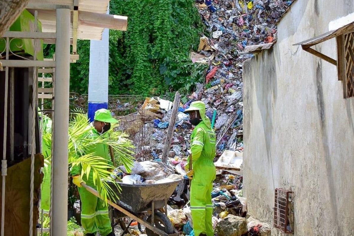 Secretaría General despliega campaña ambiental para erradicar basura