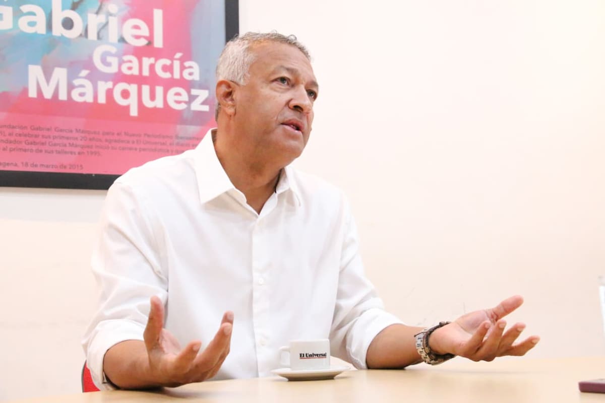 Secretario de Educación, Alberto Martínez Monterrosa. // Foto: Yomaira Grandett