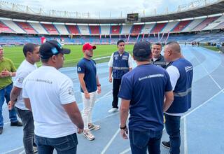 10 lesionados en enfrentamientos de hinchas de Junior y Bucaramanga