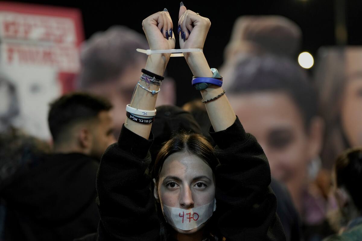 Protesta en Londres exige la retirada israelí de Gaza