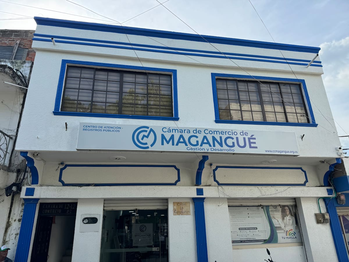 Sede de la Cámara de Comercio de Magangué, CCM. // Cortesía
