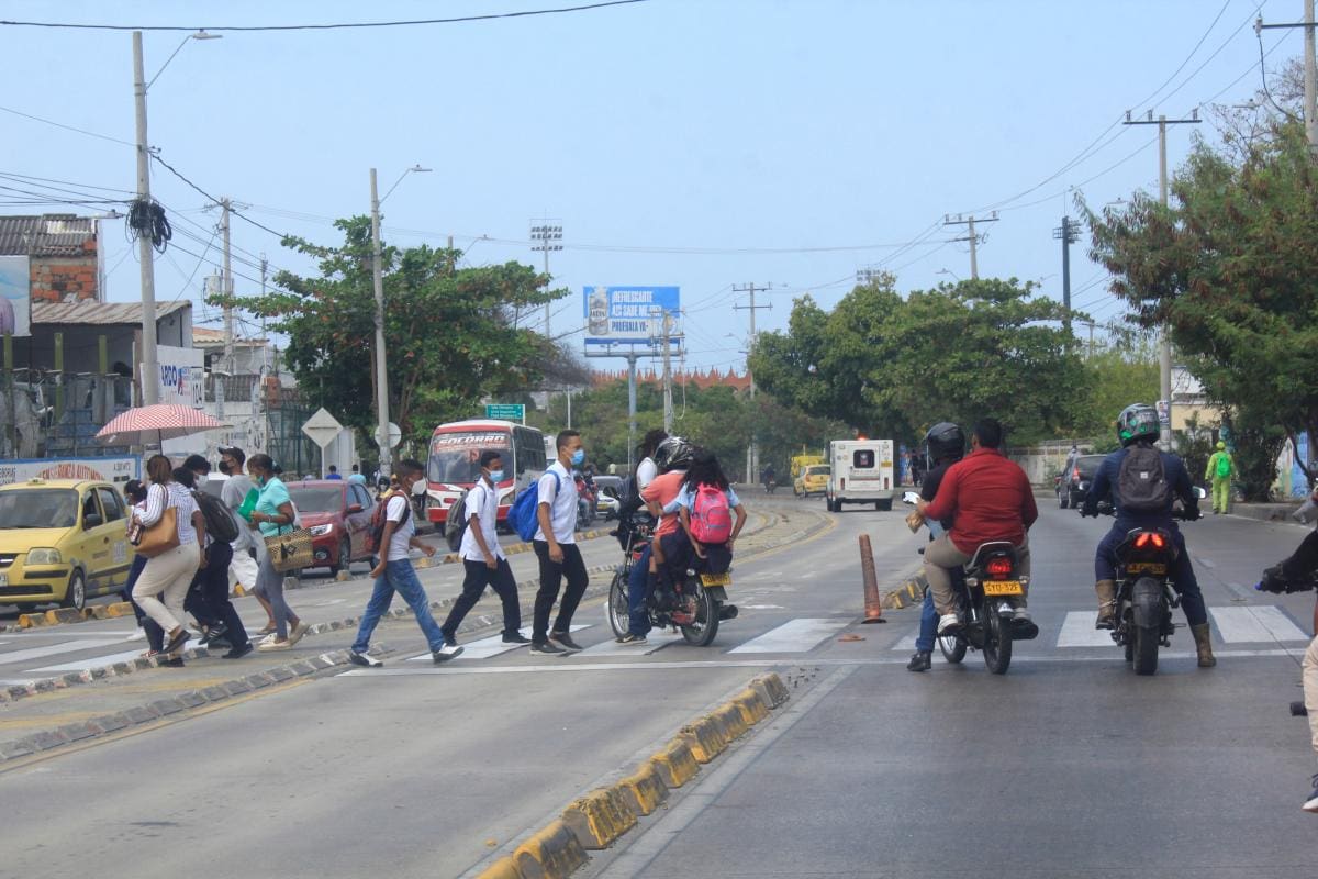 242 personas han sido atropelladas en las vías de Cartagena este 2022