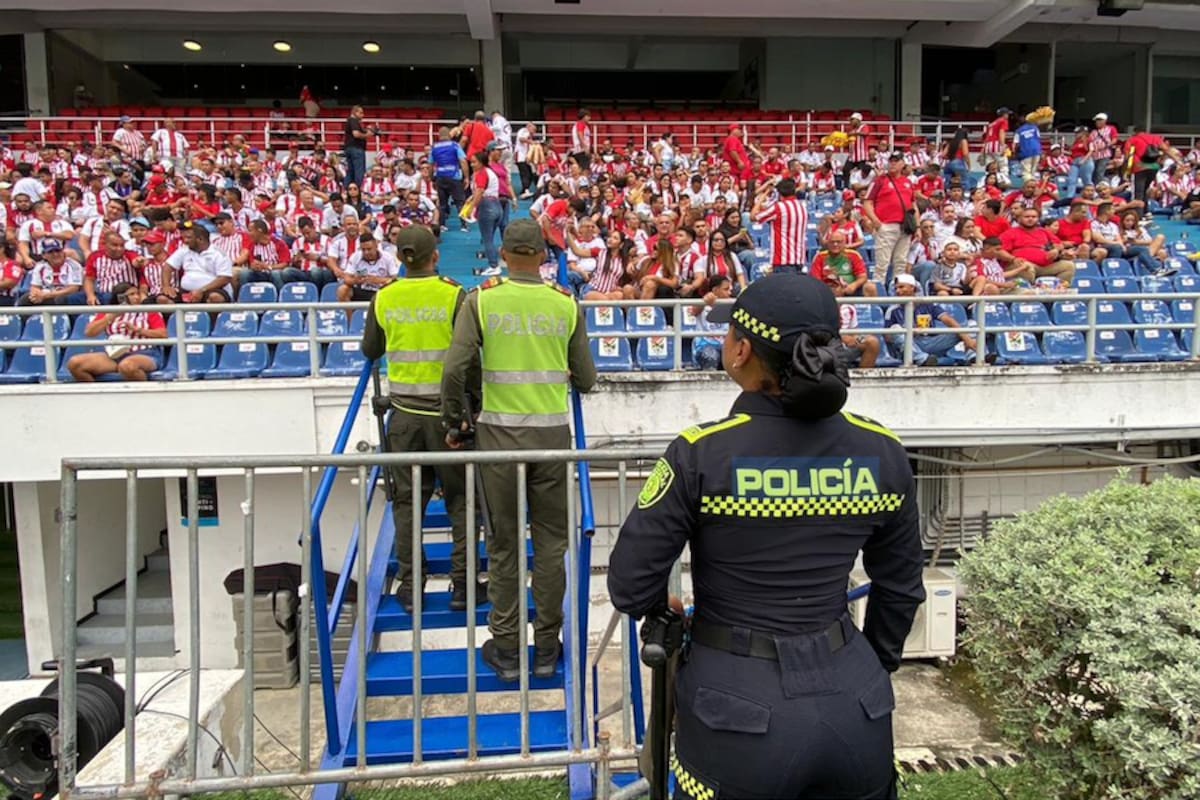 Este es el dispositivo de seguridad para el partido de ida por la Superliga