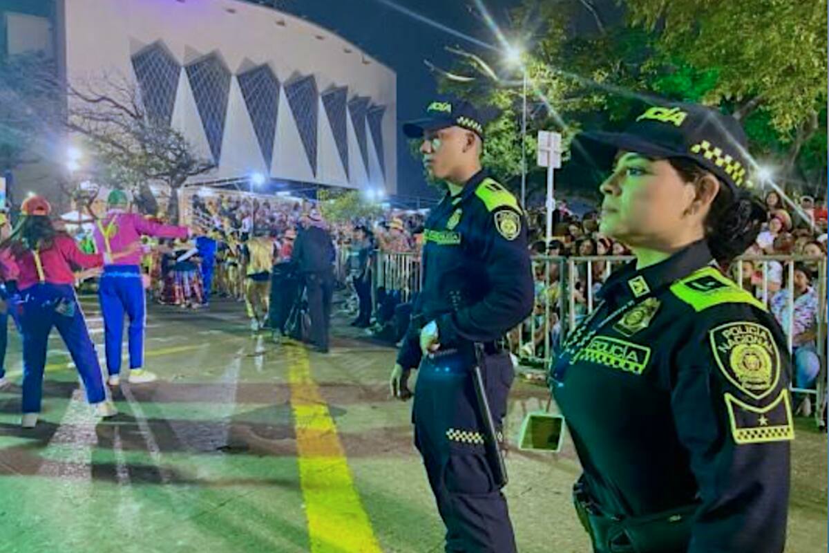 Listo el dispositivo de seguridad para la Noche de Guacherna en Barranquilla