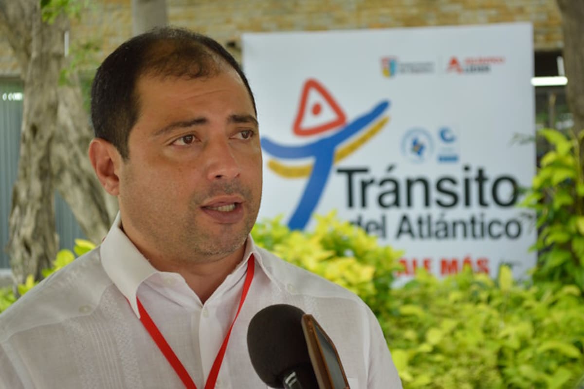 El director del Instituto de Tránsito del Atlántico (ITA), Carlos Granados COLPRENSA