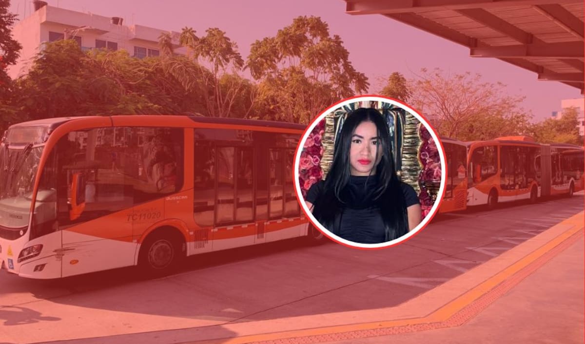 Seili Paola De Hoyos Acosta trabajaba en Transcaribe. // Foto: ilustración