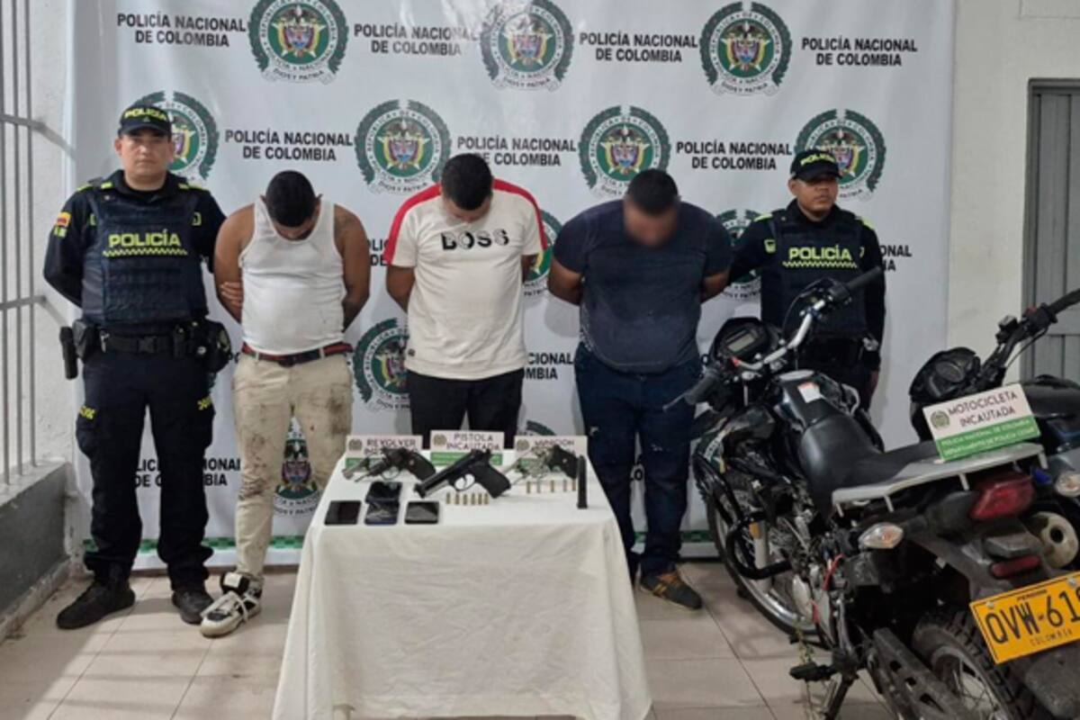 Legalizan capturas de seis hombres tras violento robo a carro de valores