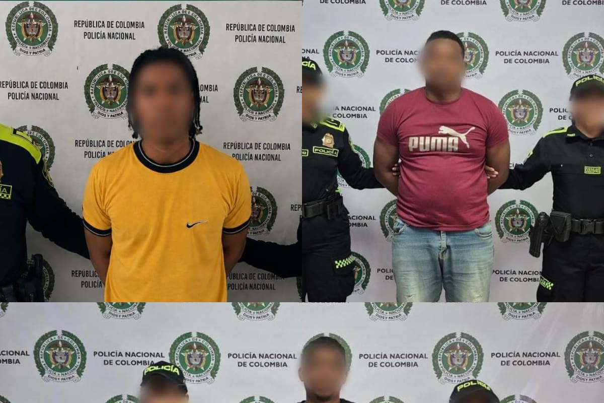 Golpe a los violentos: 6 capturados por maltrato a mujeres y abuso a menores en Cartagena