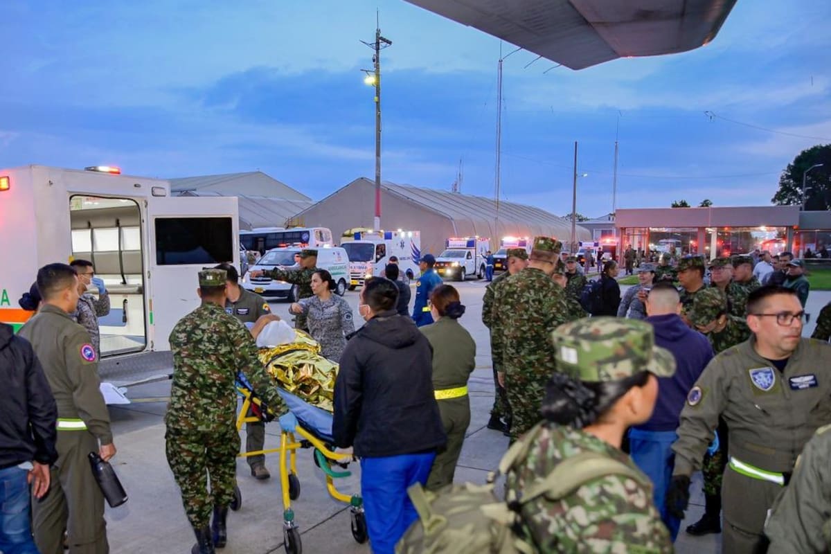 6 de los 11 tripulantes del avión de la FAC accidentado en Putumayo fallecieron