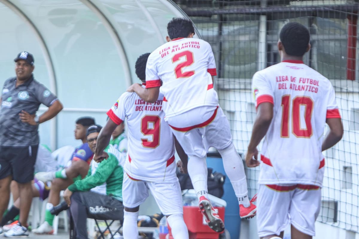 Nacional Sub-15 de Fútbol: Atlántico, Bolívar y Valle pican en punta