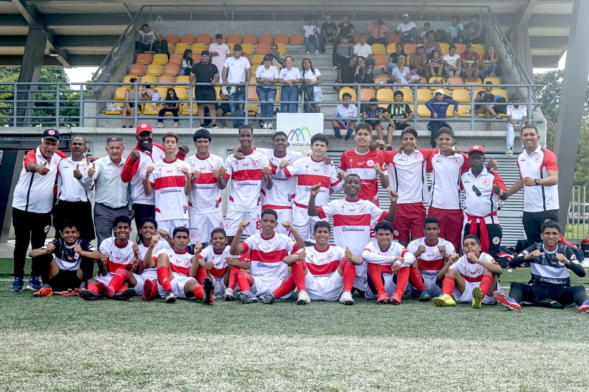 Atlántico abrió con victoria la fase final del Campeonato Sub-13 de fútbol