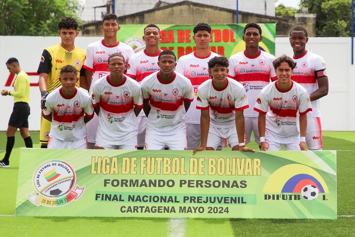 Atlántico comenzó ganando en la fase final del Campeonato Sub-15