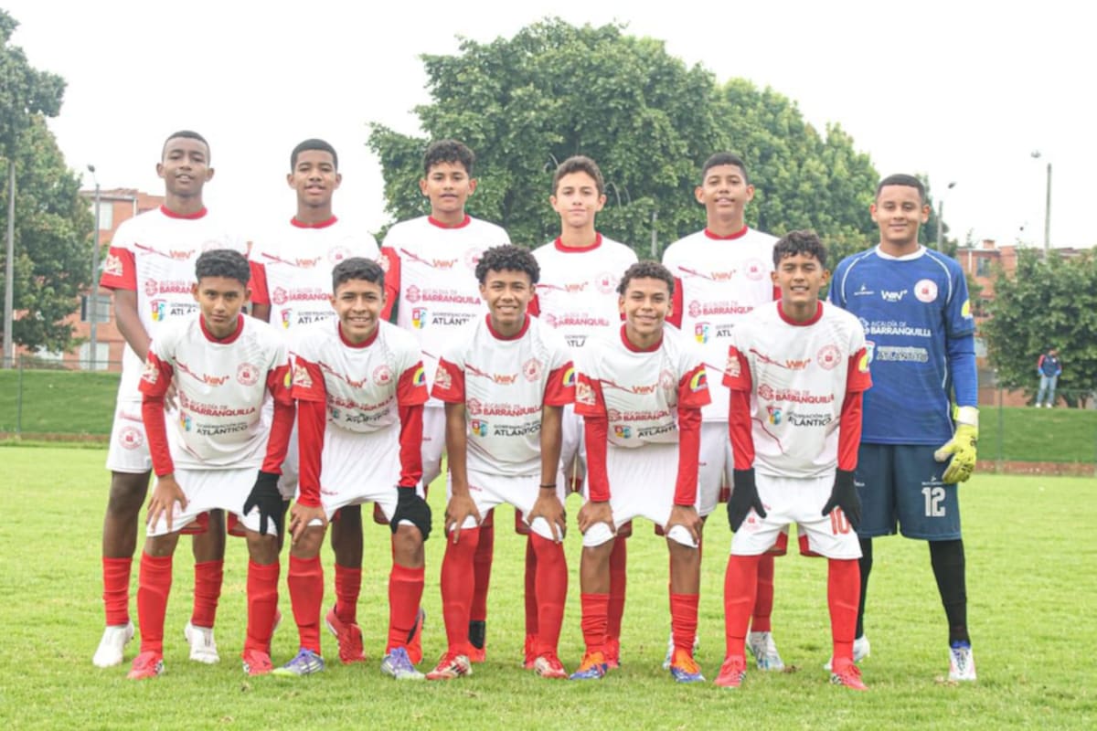Atlántico avanzó a la fase final del Campeonato Nacional Sub-13 de Fútbol
