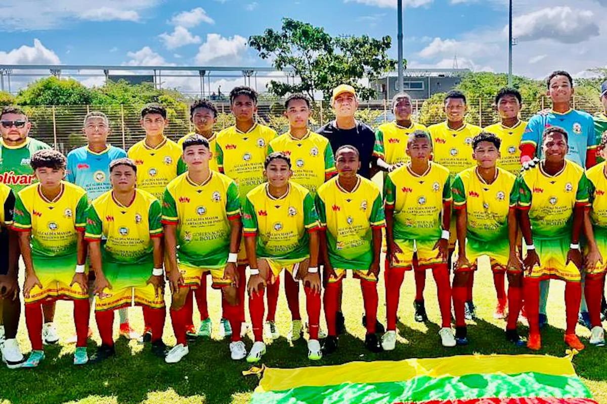 Selección Bolívar de fútbol, con su fútbol bonito, se clasifica a Manizales