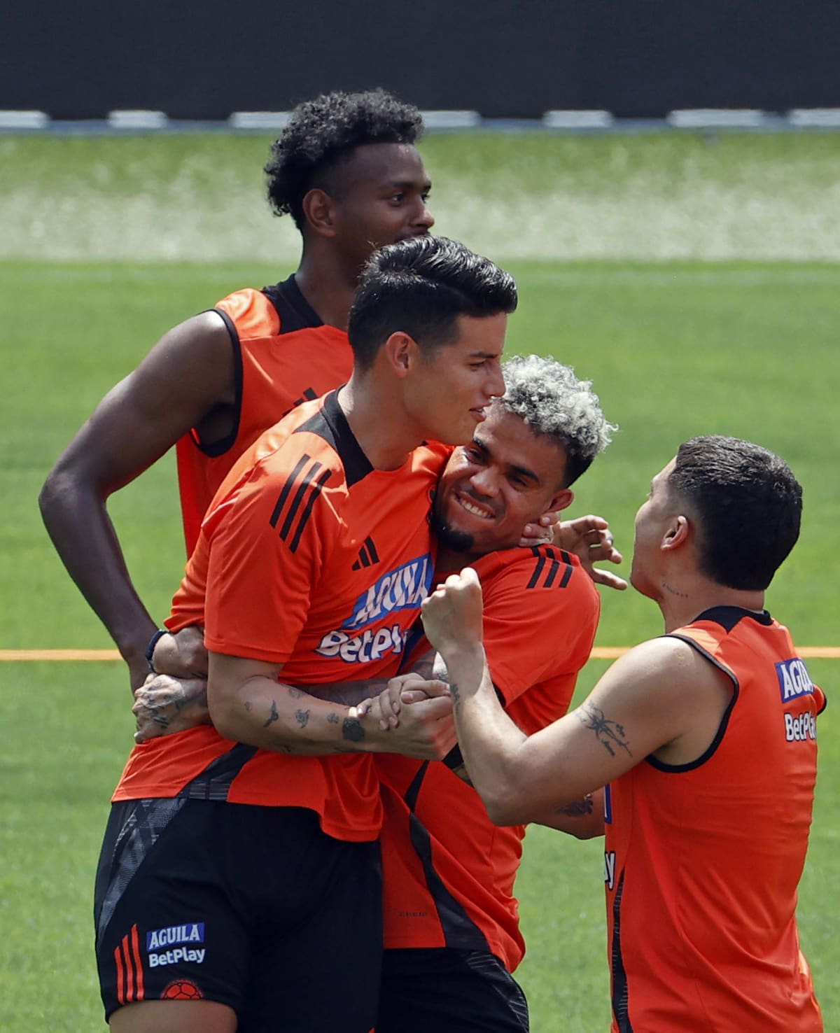 Entrenamientos de la Selección Colombia.//EFE