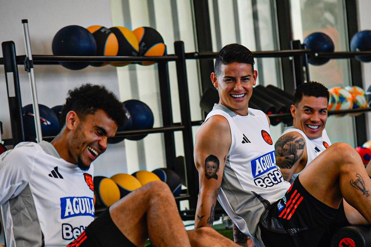 Los once jugadores que han llegado a la concentración de Colombia