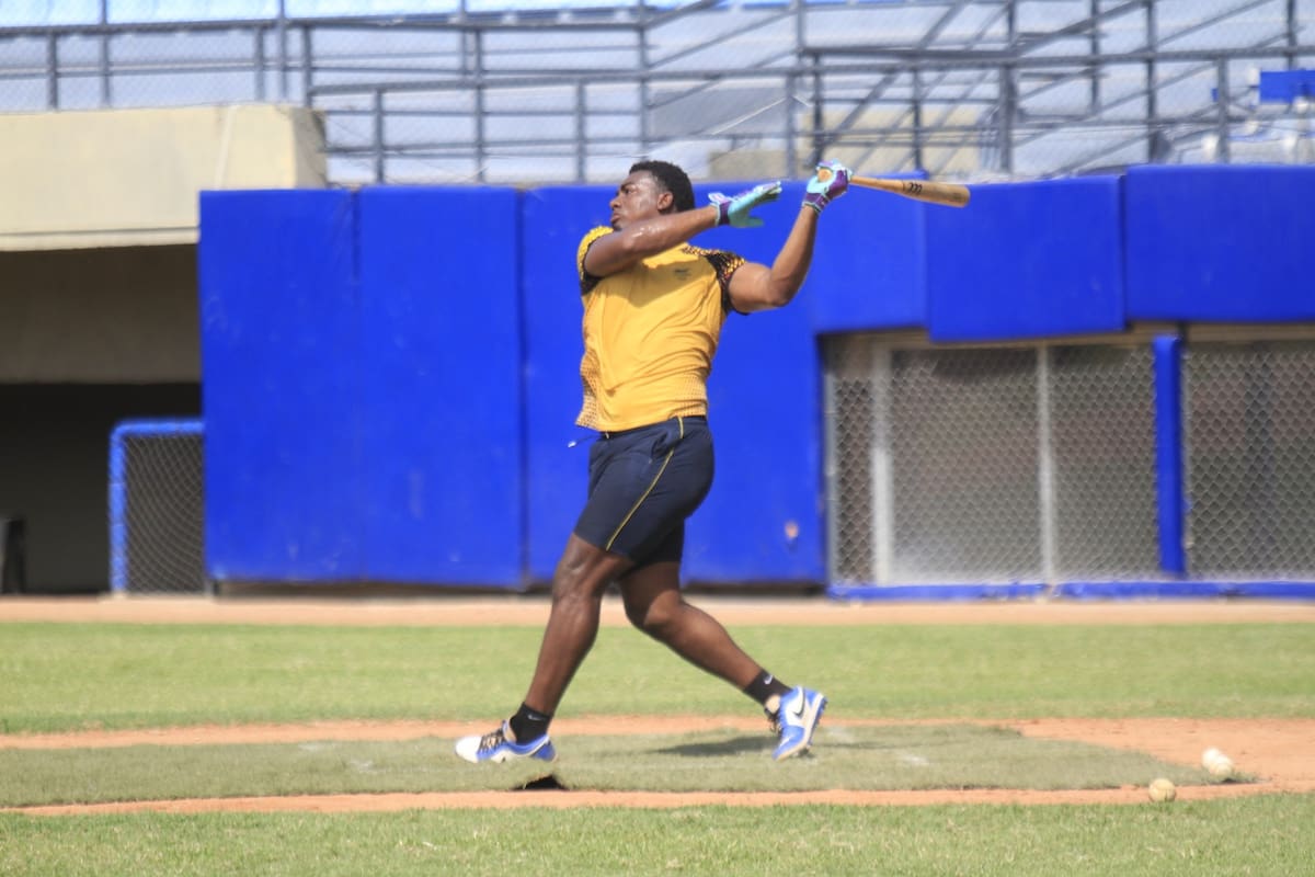 Selección Colombia de béisbol va por un cupo histórico al Premier12 2027. // Foto: Julio Castaño - El Universal.