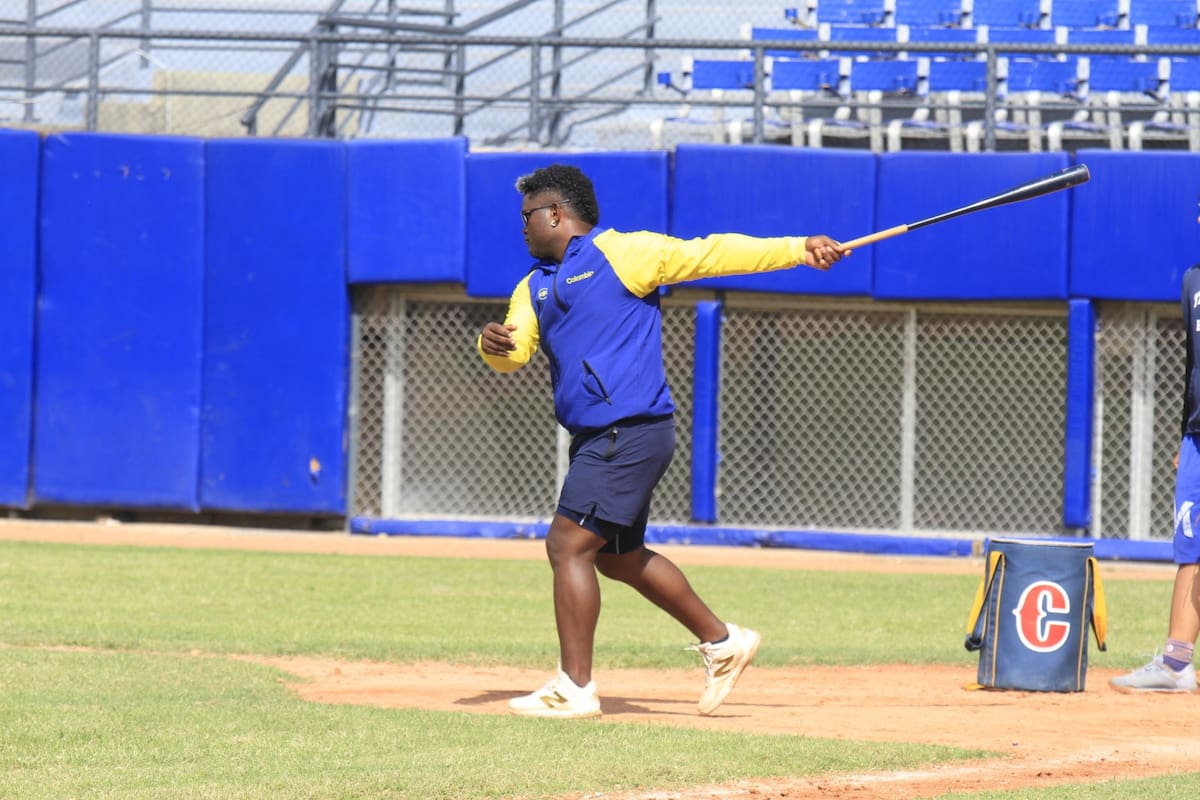 Selección Colombia de béisbol va por un cupo histórico al Premier12 2027. // Foto: Julio Castaño - El Universal.