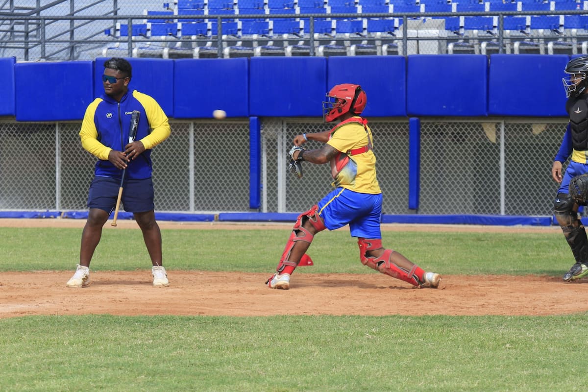 Selección Colombia de béisbol va por un cupo histórico al Premier12 2027. // Foto: Julio Castaño - El Universal.