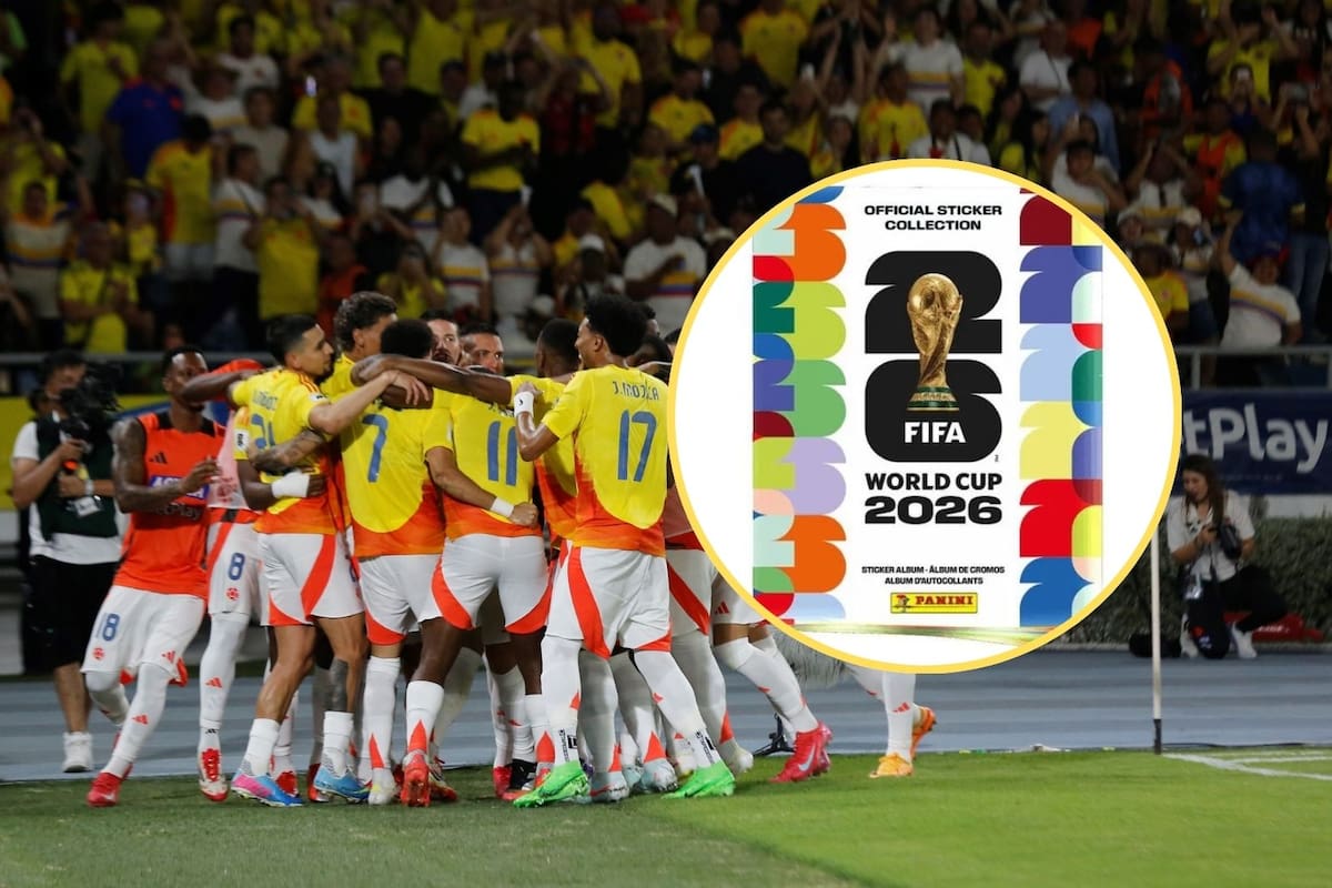 Álbum Panini: estos son los jugadores de Colombia para el Mundial