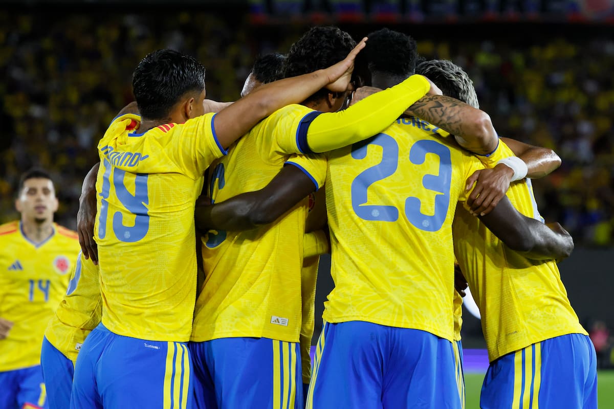 La Selección Colombia tiene una pequeña chance para hacerse con el trofeo de la Copa Mundial, según Opta. //Foto, EFE: Carlos Ortega