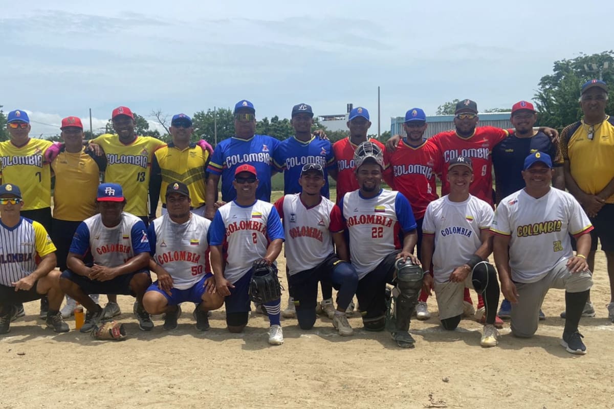 Colombia, con 8 bolivarenses, lista para el Mundial de Sóftbol Masculino