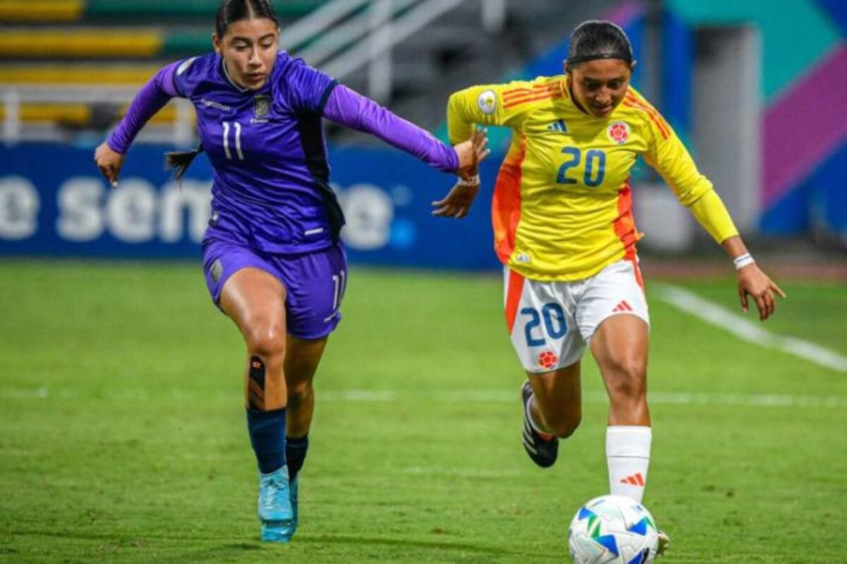 Sudamericano Sub-17 Femenino: Colombia suma punto ante Ecuador