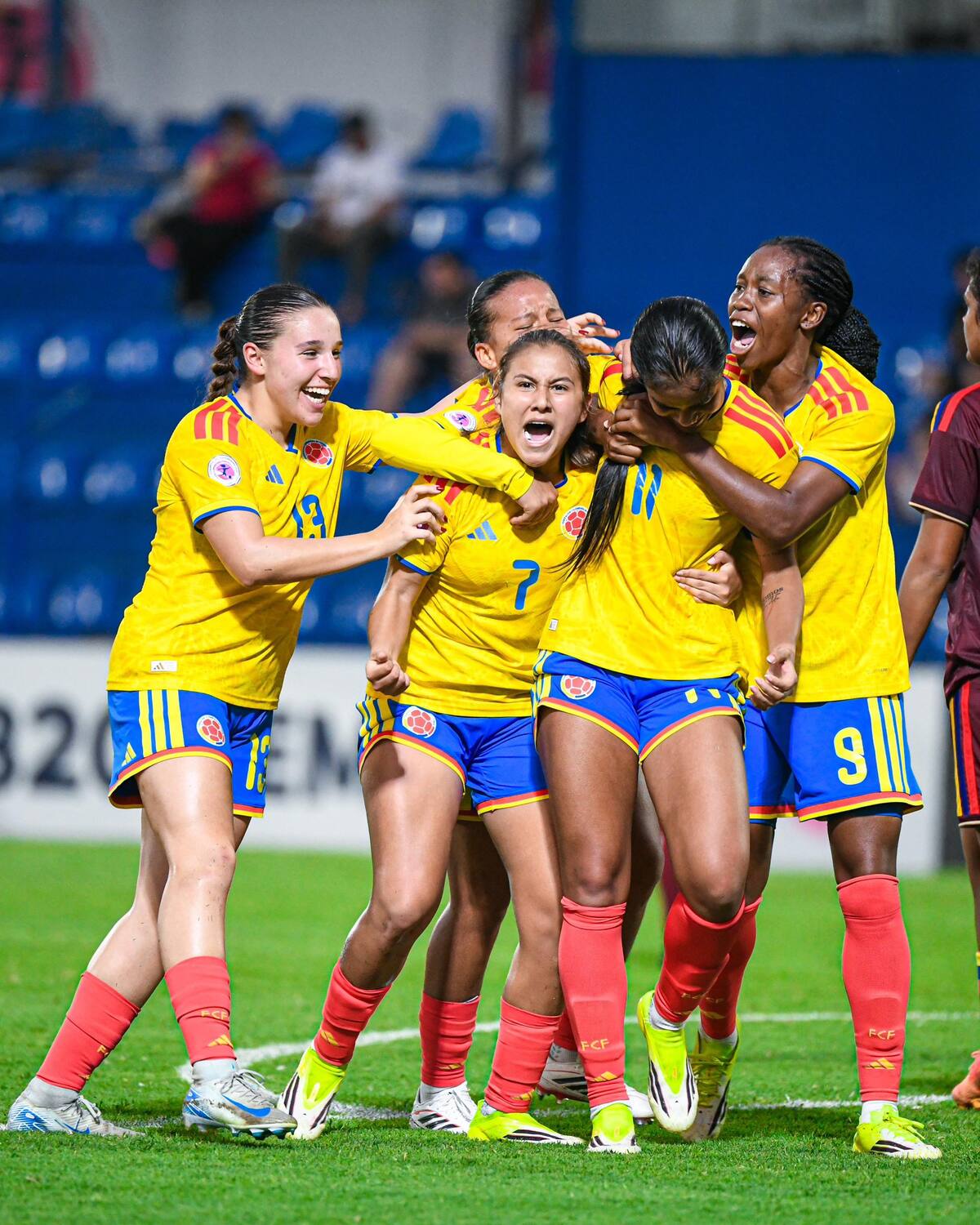 La selección Colombia no ha ganado en el hexagonal final del Sudamericano Sub-20. //Foto: FCF.