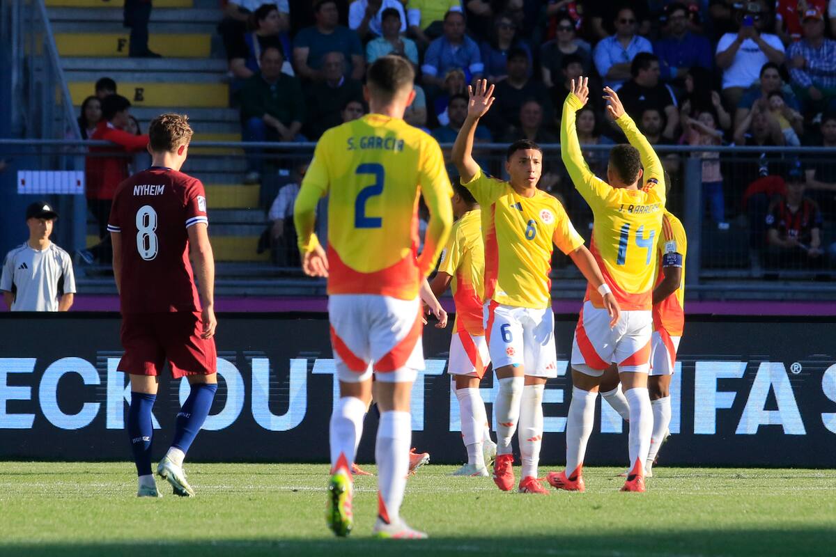 La Selección Colombia se encuentra invicta en el Mundial-Sub 20. //Foto, EFE: Benjamín Hernández