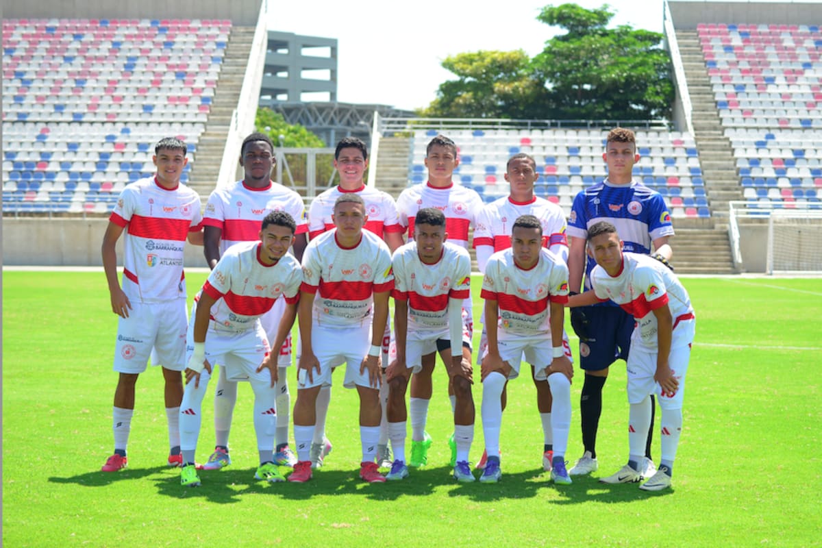 Atlántico goleó a Antioquia en la fase final del Campeonato Nacional Sub-17