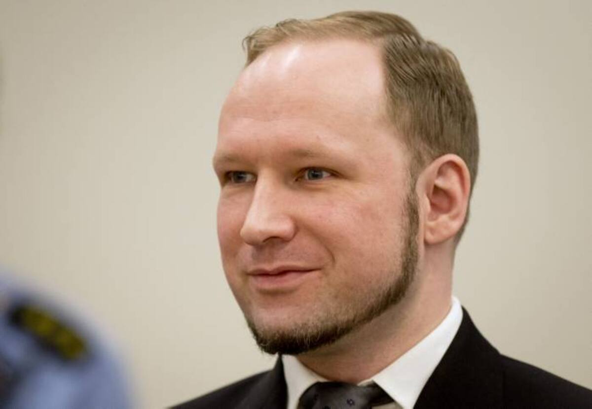 Anders Behring Breivik. AFP ODD ANDERSEN