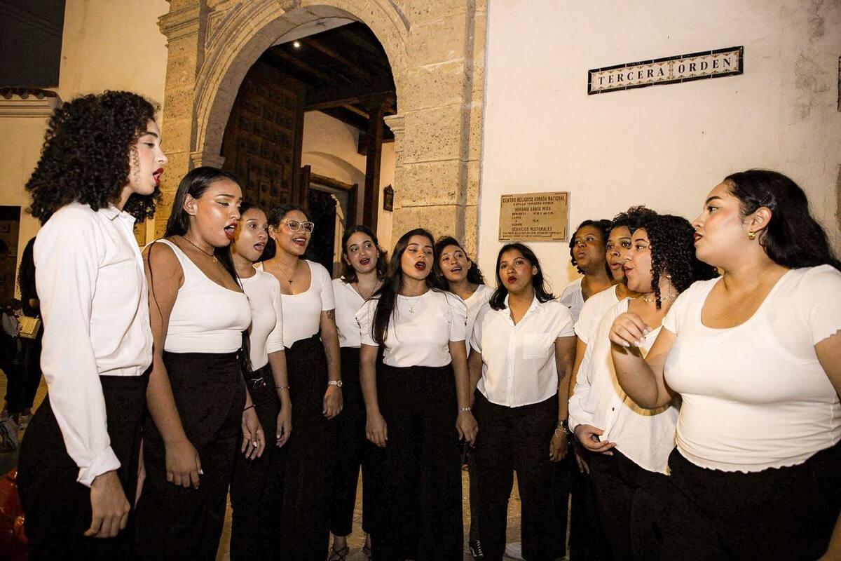 La música sacra como el camino hacia la palabra divina. // Foto: Cortesía - Alcaldía de Cartagena.