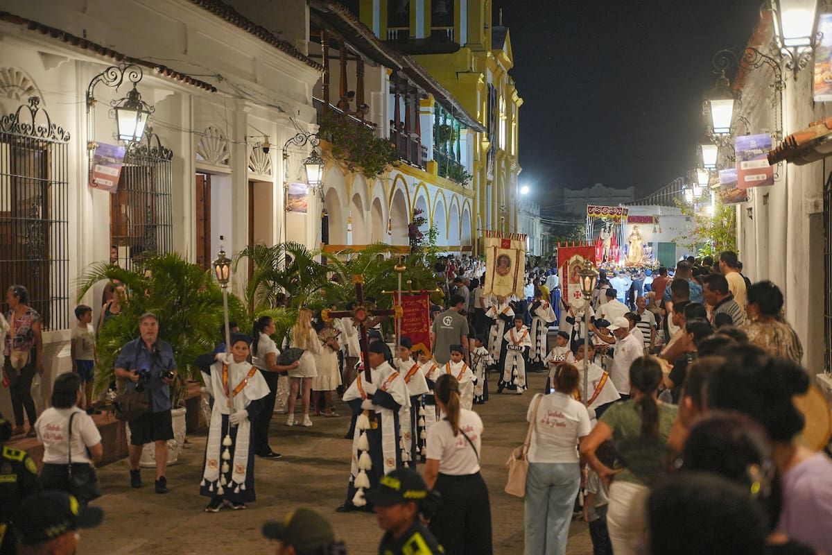 La Semana Santa en Mompox es una de las más emblemáticas de América Latina. // Foto: cortesía - Gobernación de Bolívar