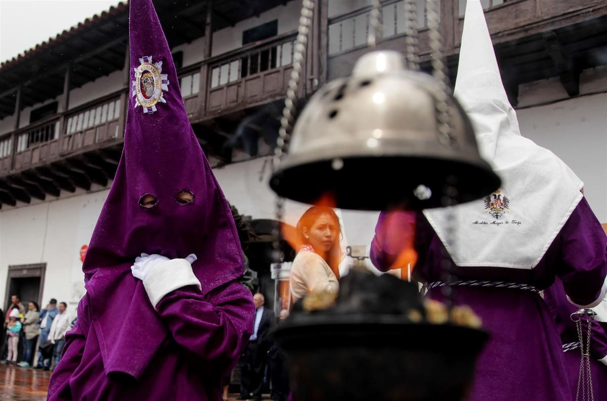 Semana Santa en Tunja. //Iván Valencia.