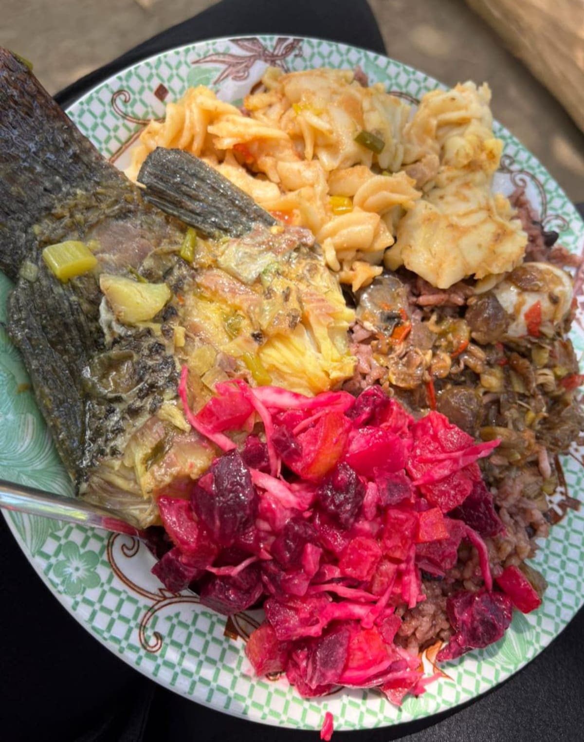 Los platos tradicionales y la compañía son los protagonistas en la celebración espiritual // Foto: cortesía - Deyci Urbina.