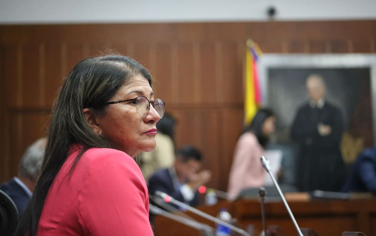La senadora Sandra Ramírez envuelta en escándalo de la Fundación San José tras irregularidades en su título de especialización. // Foto: Colprensa.