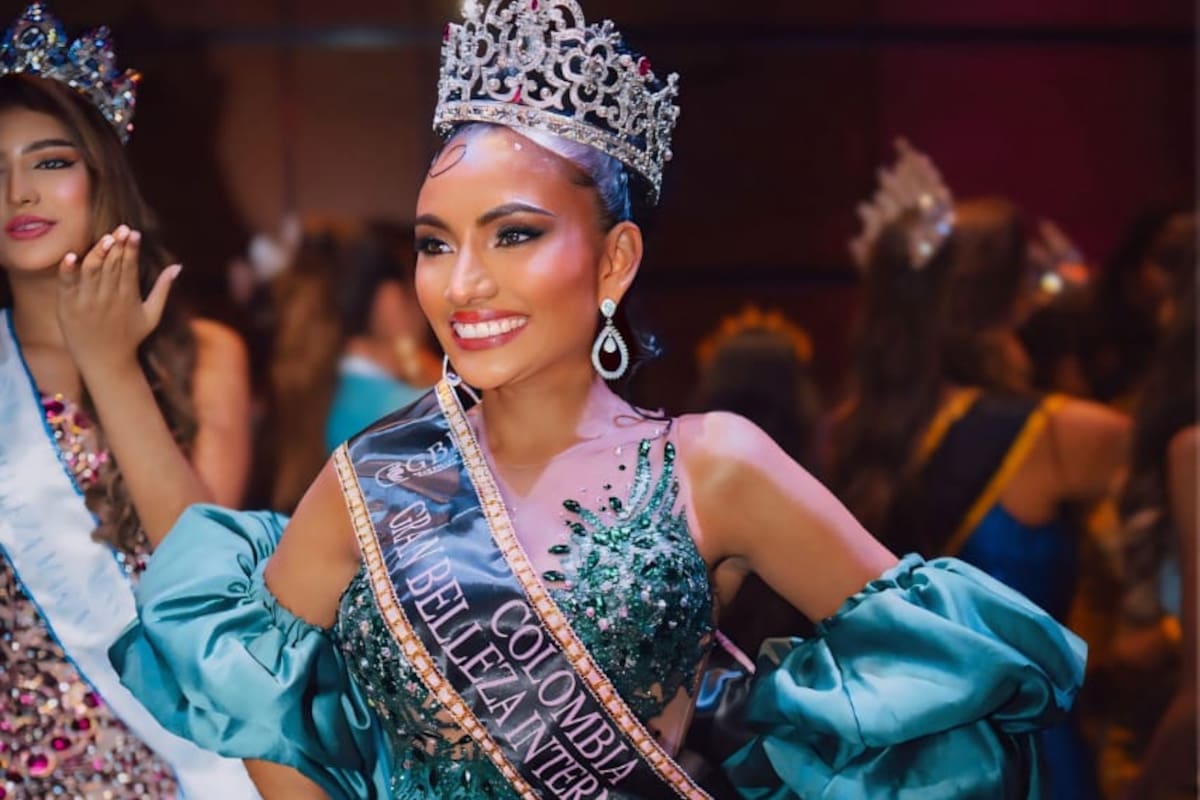 Angélica González, Señora Cartagena, gana Gran Belleza Internacional