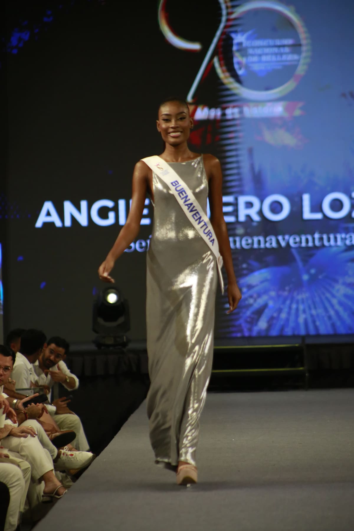 Angie Pamela Cuero Lozano, Señorita Buenaventura 2024 del Concurso Nacional de Belleza (CNB). // Luis Herrán - El Universal.