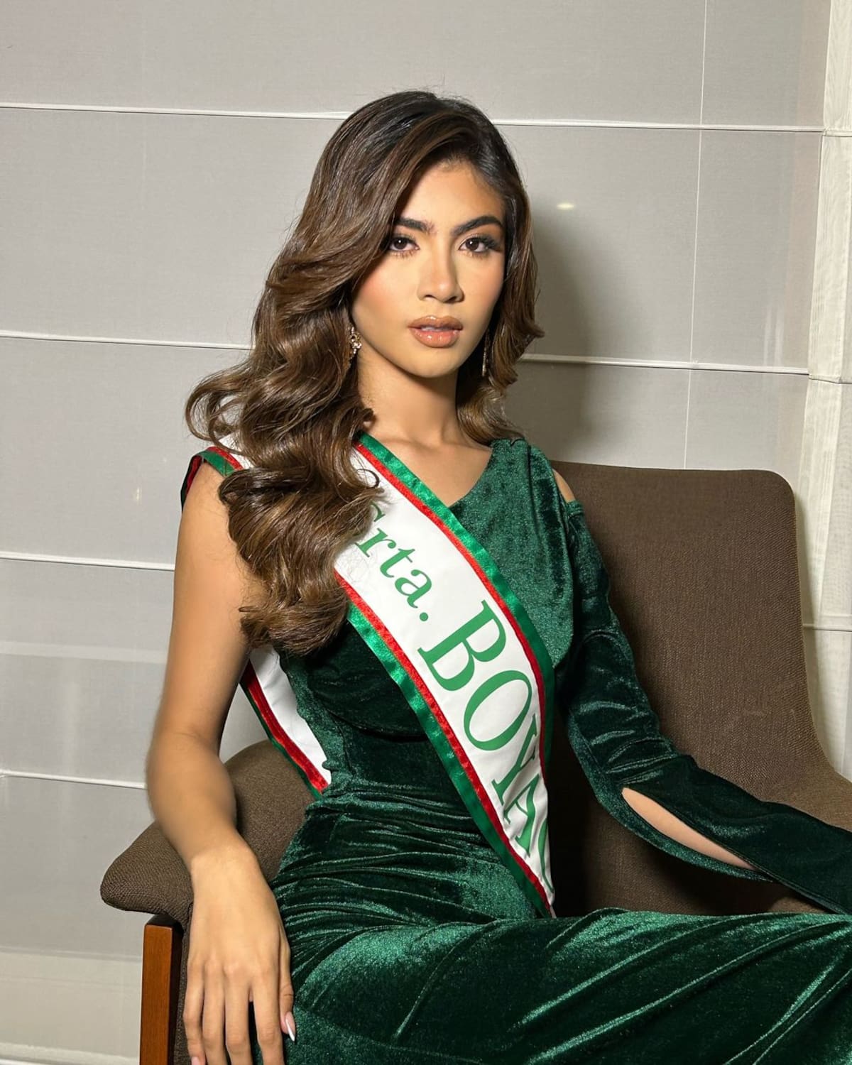 Señorita Boyacá, Tifanny Atencia Peña. // Foto: Instagram.